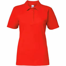 Gildan Softstyle - Polo uni - Femme (Rouge)