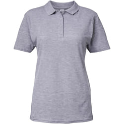 Gildan Softstyle - Polo uni - Femme (Gris clair)