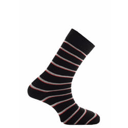 Horizon - Chaussettes rayées - Homme (Marine/Blanc/Vert/Bordeaux)