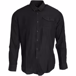 Premier Jeans - Chemise en jean à manches longues - Homme (Noir)