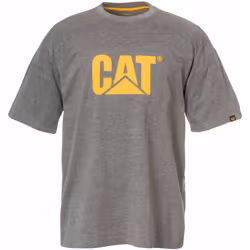 Caterpillar - T-shirt manches courtes - Homme (Gris foncé chiné)