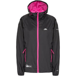 Trespass - Veste imperméable pliable QIKPAC - Femme (Noir)