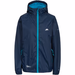 Trespass - Veste imperméable QIKPAC - Femme (Bleu marine)