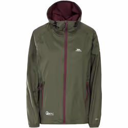 Trespass - Veste imperméable QIKPAC - Femme (Kaki)