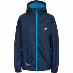 Trespass - Veste imperméable QIKPAC - Femme (Bleu marine)