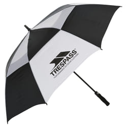 Trespass Catterick - Parapluie automatique (Noir/Blanc)