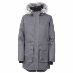 Trespass - Veste THUNDERY - Femme (Noir/ Gris)