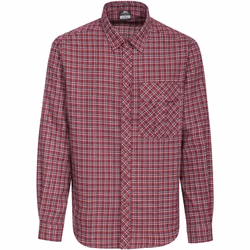 Trespass - Chemise à carreaux SNYPER - Homme (Rouge)