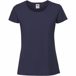 Fruit Of The Loom - T-shirt ajusté - Femmes (Bleu marine)