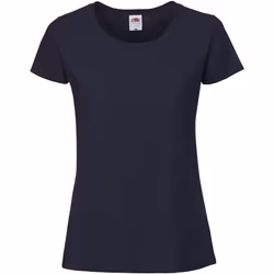 Fruit Of The Loom - T-shirt ajusté - Femmes (Bleu marine foncé)