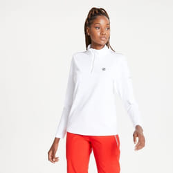 Sous-couche Femme stretch extensible et légère LOWLINE II - Dare 2b - Blanc - Ski