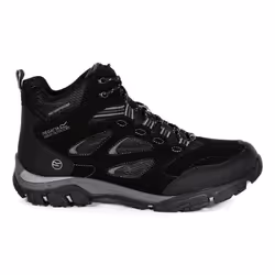 Regatta Holcombe Mid, Mâle, Adulte, Noir, Bottes d’extérieur, Marche, Black Granite
