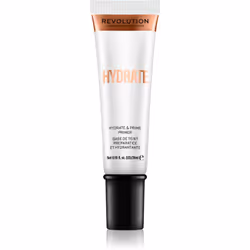 La base Makeup Revolution Hydrate lisse parfaitement la peau, la prépare à l’application du fond de teint et assure une longu ...
