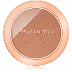 Enveloppez votre visage d’un voile de soleil. La poudre bronzante Makeup Revolution Mega Bronzer donne à la peau un effet bro ...