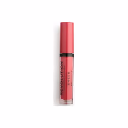 Makeup Revolution - Gloss à Lèvres Sheer Brillant - 141 Rouge