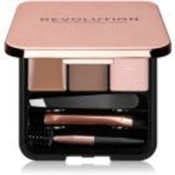 Makeup Revolution Brow Sculpt Kit teinte Brown 2.2 g