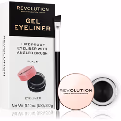 Découvrez la puissance d’un regard captivant. L’eyeliner gel Makeup Revolution Gel Eyeliner Pot dessine une parfaite ligne in ...