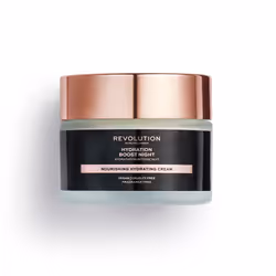 Revolution Beauty Hyaluronic Acid Hydrating Night Cream 50ml, Crème de nuit, Unisexe, Visage, Hydratant, 50 ml, Pot