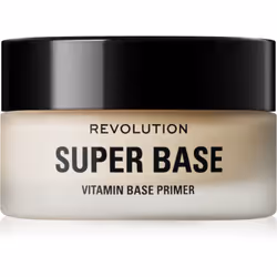 La base Makeup Revolution Super Base lisse parfaitement la peau, la prépare à l’application du fond de teint et assure une lo ...
