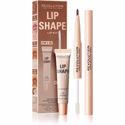Révélez des lèvres parfaitement dessinées et sublimes, c'était jamais aussi facile qu'avec le kit lèvres Makeup Revolution Li ...