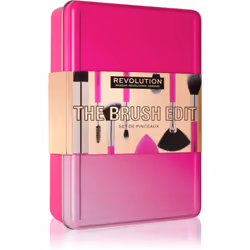 Le kit de pinceaux de maquillage Makeup Revolution The Brush Edit vous permet de créer votre maquillage de jour ou de soirée  ...