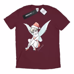 Disney - T-shirt FAIRY - Homme (Bordeaux)