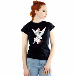 Disney - T-shirt FAIRY - Femme (Noir)