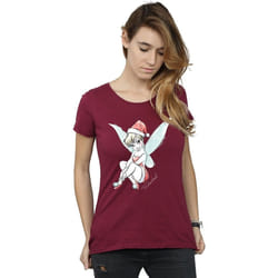 Disney - T-shirt FAIRY - Femme (Bordeaux)