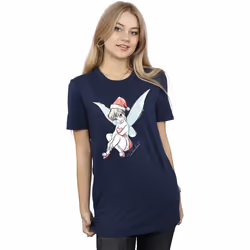 Disney - T-shirt FAIRY - Femme (Bleu marine)