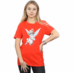 Disney - T-shirt FAIRY - Femme (Rouge)