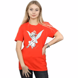 Disney - T-shirt FAIRY - Femme (Rouge)