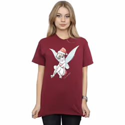 Disney - T-shirt FAIRY - Femme (Bordeaux)