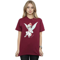Disney - T-shirt FAIRY - Femme (Bordeaux)