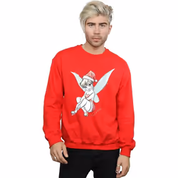 Disney - Sweat FAIRY - Homme (Rouge)