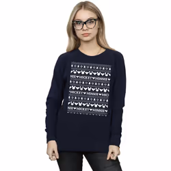 Disney - Sweat - Femme (Bleu marine)
