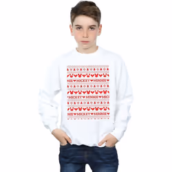 Disney - Sweat - Garçon (Blanc)