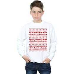 Disney - Sweat - Garçon (Blanc)