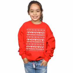 Disney - Sweat - Fille (Rouge)
