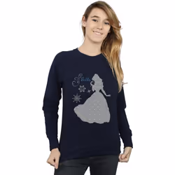 Disney Princess - Sweat - Femme (Bleu marine)