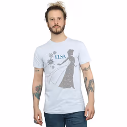 Disney - T-shirt FROZEN - Homme (Gris chiné)