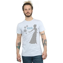 Disney - T-shirt FROZEN - Homme (Gris chiné)