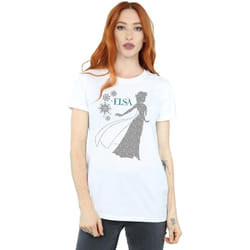 Disney - T-shirt FROZEN - Femme (Blanc)