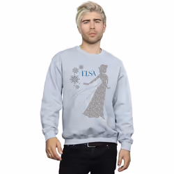 Disney - Sweat FROZEN - Homme (Gris chiné)