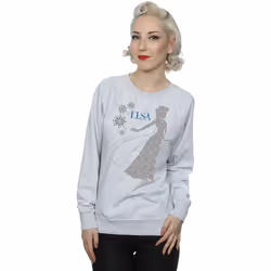 Disney - Sweat FROZEN - Femme (Gris chiné)