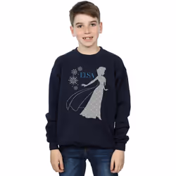 Disney - Sweat FROZEN - Garçon (Bleu marine)