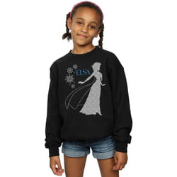 Disney - Sweat FROZEN - Fille (Noir)
