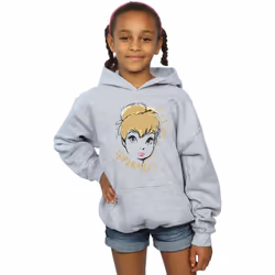 Disney - Sweat à capuche - Fille (Gris chiné)