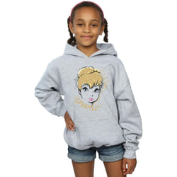 Disney - Sweat à capuche - Fille (Gris chiné)