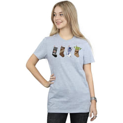 Star Wars - T-shirt - Femme (Gris chiné)