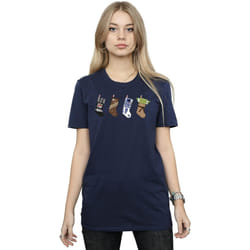 Star Wars - T-shirt - Femme (Bleu marine)